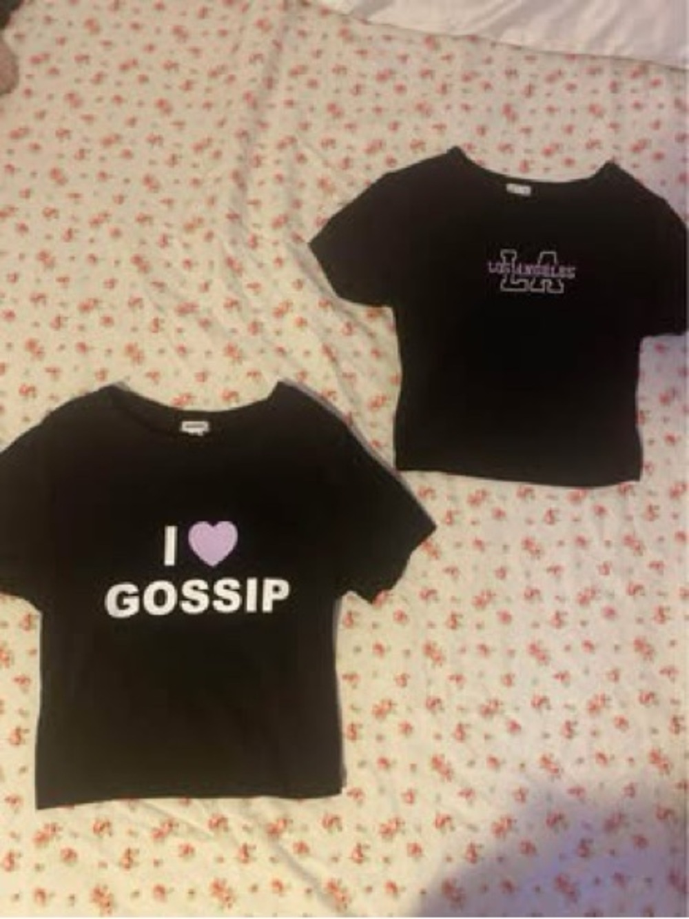 garage  "I ♥ Gossip" Graphic Top and los angeles top